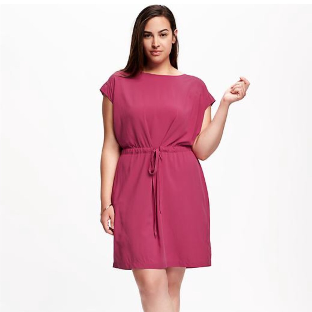 Tie-Waist Shift Dress